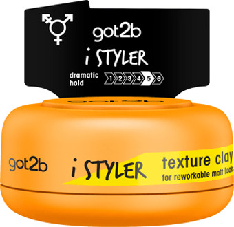 Got2B Haarwax got2b iStylers Texture Clay 75 ml