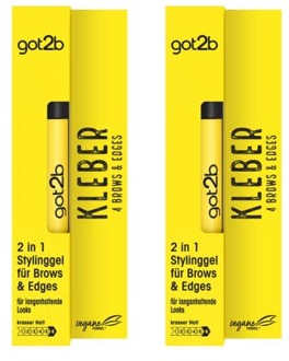 Got2B Wenkbrauw Gel got2b Glued 4 Brows & Edges 16 ml + 16 ml