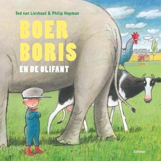 Gottmer Boer Boris en de olifant - Boek Ted van Lieshout (902576939X)