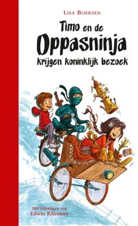 Gottmer Timo en de oppasninja krijgen koninklijk bezoek - eBook Lisa Boersen (9025766765)