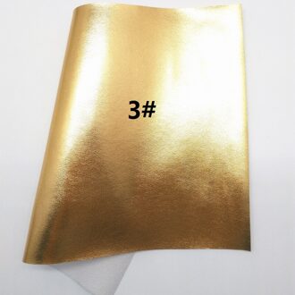 Goud Chunky Glitter Leer, metallic Faux Leer Synthetisch Leer Met Sterren Stippen Patroon 21X29Cm Twinkling Ming KM479 3