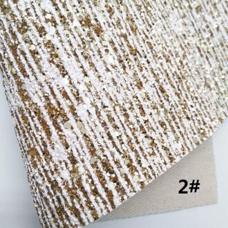 Goud Chunky Glitter Leer, metallic Faux Leer Synthetisch Leer Met Sterren Stippen Patroon 21X29Cm Twinkling Ming KM479