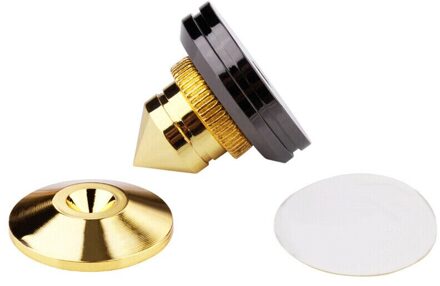 Goud Draagbare Luidsprekers Spikes Luidsprekers Stand Reparatie Onderdelen Diy Universele Koorts Audio Luidsprekers Shock Nagels