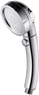 Goud Huishouden Badkamer Sprinkler De 3 In 1 Bad Hoge Druk Douchekop Douche Drie-Speed Hydrofoor Douche #25 Sliver