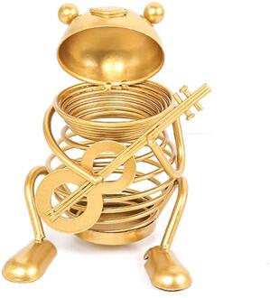 Goud Metalen Pen Houder Bureau Stevige Briefpapier Organizer Desktop Craft Ornament Voor Thuis En Kantoorbenodigdheden