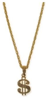 Gouden Dollar Ketting