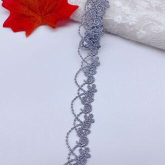 Gouden Draad Rose Water Oplosbare Kant Kleding Accessoires Diy Sieraden Lolita Rok Handgemaakte Accessoires 3 Yards / LA-2-61-B