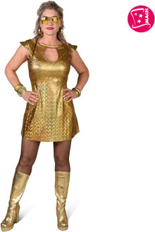 Gouden Feestjurk Mayra Goud - Brons