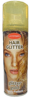 Gouden glitter haarverf - Verkleedhaarkleuring Goudkleurig