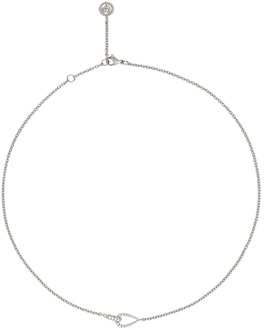 Gouden Ketting Accessoire - Diamant CT 0,12 NR 25 Chantecler , Gray , Dames - ONE Size