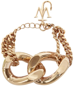 Gouden Ketting Armband JW Anderson , Yellow , Dames - ONE Size