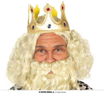 Gouden Koningskroon volwassen Goud - Brons