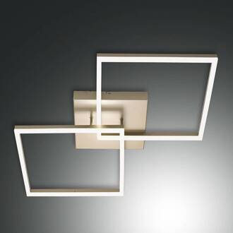 Gouden LED plafondlamp Bard goud edel mat