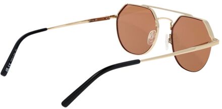 Gouden Metaal Zonnebril - maat