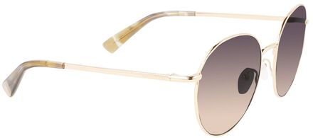 Gouden Metaal Zonnebril - maat