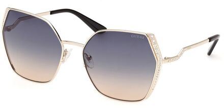 Gouden Metaal Zonnebril - maat