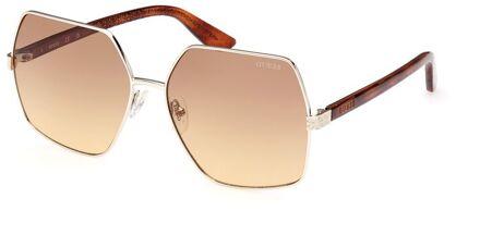 Gouden Metaal Zonnebril - One Size