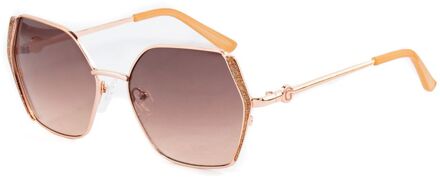 Gouden Metaal Zonnebril