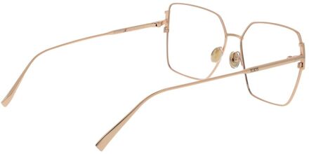 Gouden Metalen Bril (Monturen) - maat