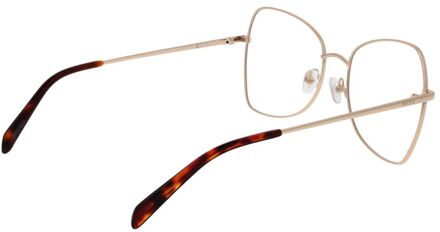 Gouden Metalen Bril (Monturen) - One Size