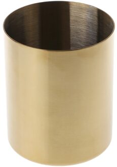 Gouden Pen Potlood Pot Holder Container Organizer Thuis Bureau Briefpapier Decor Dxab