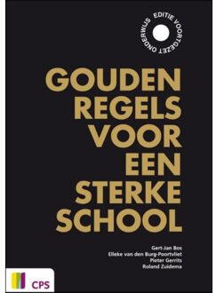 Gouden regels voor een sterke school - Boek Gert-Jan Bos (9065086552)
