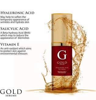 Gouden Serums Hyaluronzuur Oogserum 15ml - One Size