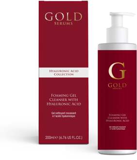 Gouden Serums Schuimende Mousse Reiniger met Hyaluronzuur 200ml x 2 Duo Pack - One Size