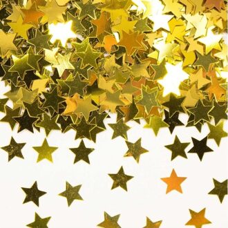 Gouden sterren confetti versiering van 14 gram