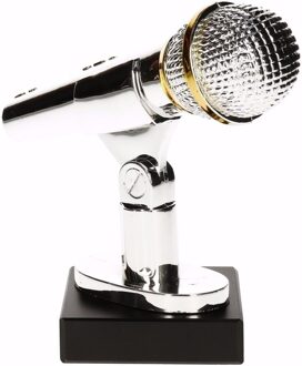 Gouden strot award 15 cm Zilver