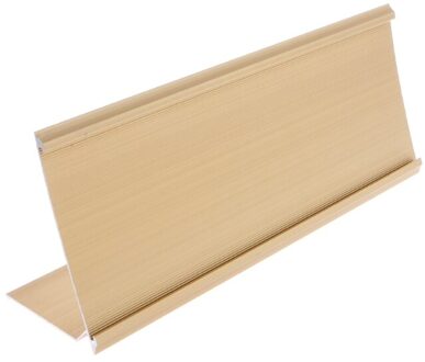 Gouden Zilveren Teken Aluminium Naam Bureau Plaque Houder Kantoor School 9X24Cm C7AA