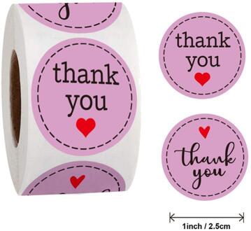 Goudfolie Dank U Stickers Voor Seal Labels 1 Inch Geschenkverpakkingen Stickers Verjaardagsfeestje Bieden Briefpapier Sticker Top