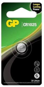 GP 3V Lithium CR1025 knoopcelbatterij
