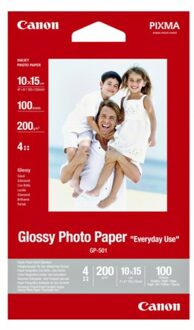 GP-501 Glossy Fotopapier 100 vel 10 x 15 cm