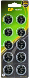 GP Batteries Lithium CR2032 knoopcel (0602032C10) Batterij