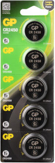 GP Batteries Lithium CR2450 knoopcel (0602450C5) Batterij
