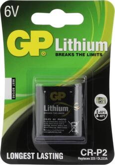 GP Batteries Photo Lithium CR-P2 batterijen