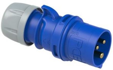 GP CEE 3P/16A/230V stekker blauw - 6313100