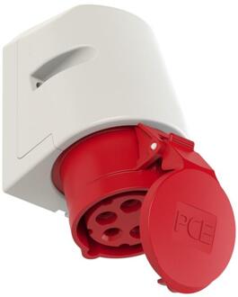 GP CEE 5P/16A/400V opbouw wcd rood - 6313160