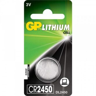 GP Lithium knoopcel CR2450, blister 1