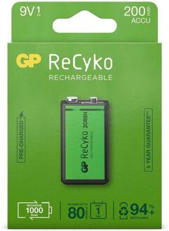GP Recyko+ 9V-batterij