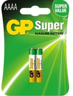 GP Super Alkaline AAAA, 2 stuks