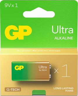 GP Ultra Alkaline 9v Blok