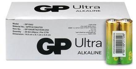 GP Ultra G-Tech LR6/AA Batterijen - 40 stuks. (20x2)