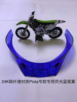 Gpr Spoiler Reparatie Onderdelen Achter Voor Motorhelm One Size Achtervleugel Grote Staart Fit Voor Originele Een G V helm blauw