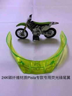 Gpr Spoiler Reparatie Onderdelen Achter Voor Motorhelm One Size Achtervleugel Grote Staart Fit Voor Originele Een G V helm groen