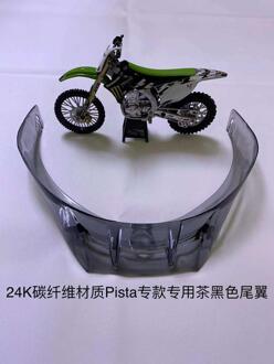 Gpr Spoiler Reparatie Onderdelen Achter Voor Motorhelm One Size Achtervleugel Grote Staart Fit Voor Originele Een G V helm zwart