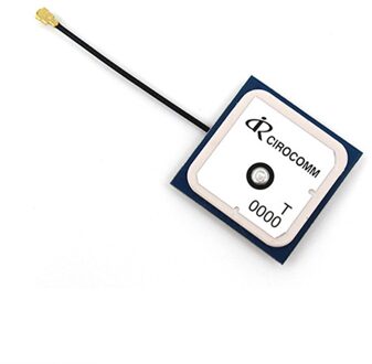 Gps Beidou Dual Frequentie 28dB High Gain 5Cm Lijn Lengte Actieve Ingebouwde Keramische Antenne 25*25*6.5Mm