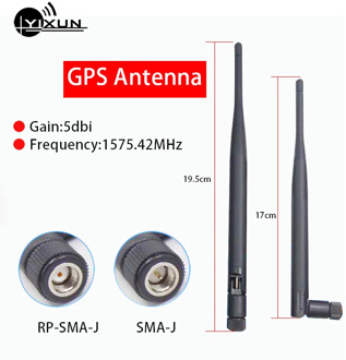 GPS passive foldable glue stick external antenna 1575.42MHZ 5dbi high gain sma male female interface SMA-J RP-SMA-J connector