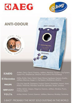 GR203 - Stofzuigerzakken - 4 stuks - Fleece